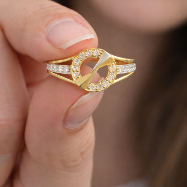 Infinite Circle 9 Karat Gold Ring | Symbol of Forever Love | Elegant 9K Gold Ring