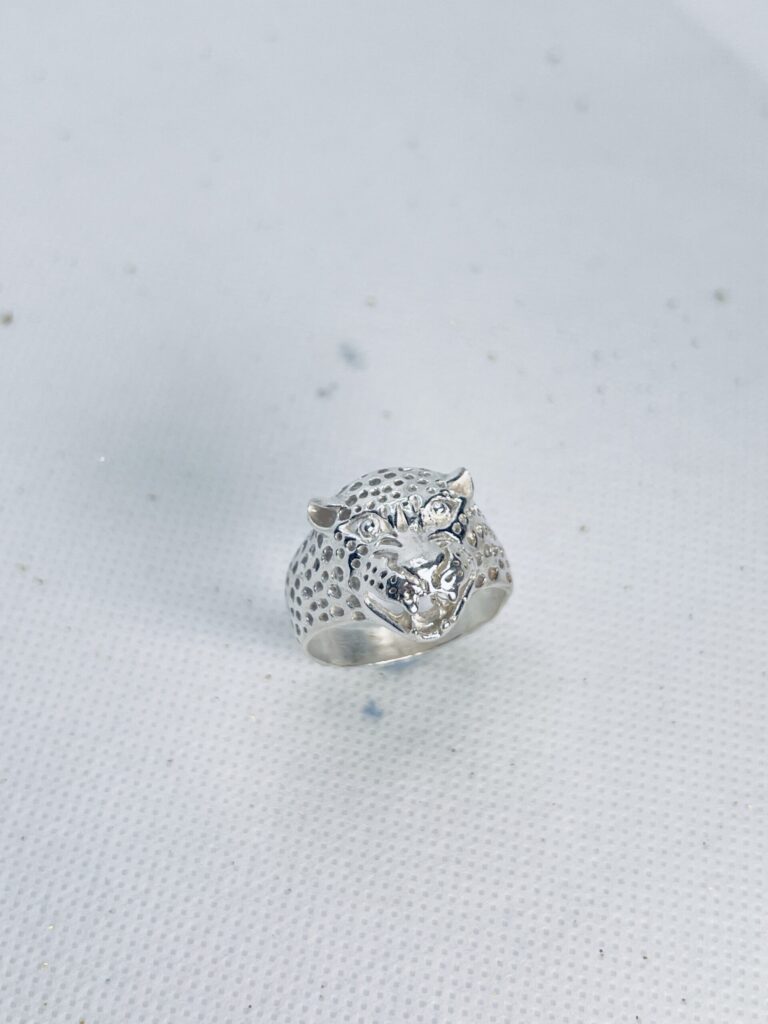 Bold Panther – 925 Sterling Silver Men’s Ring