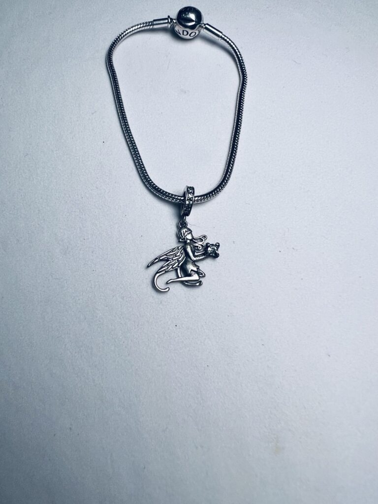 Silver Fairy 925 Silver Charm Bracelet